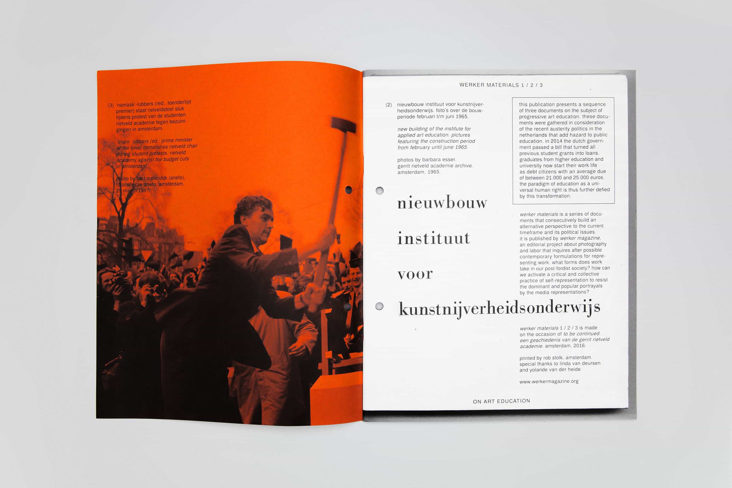 Werker Materials 1 / 2 / 3 — On Art Education