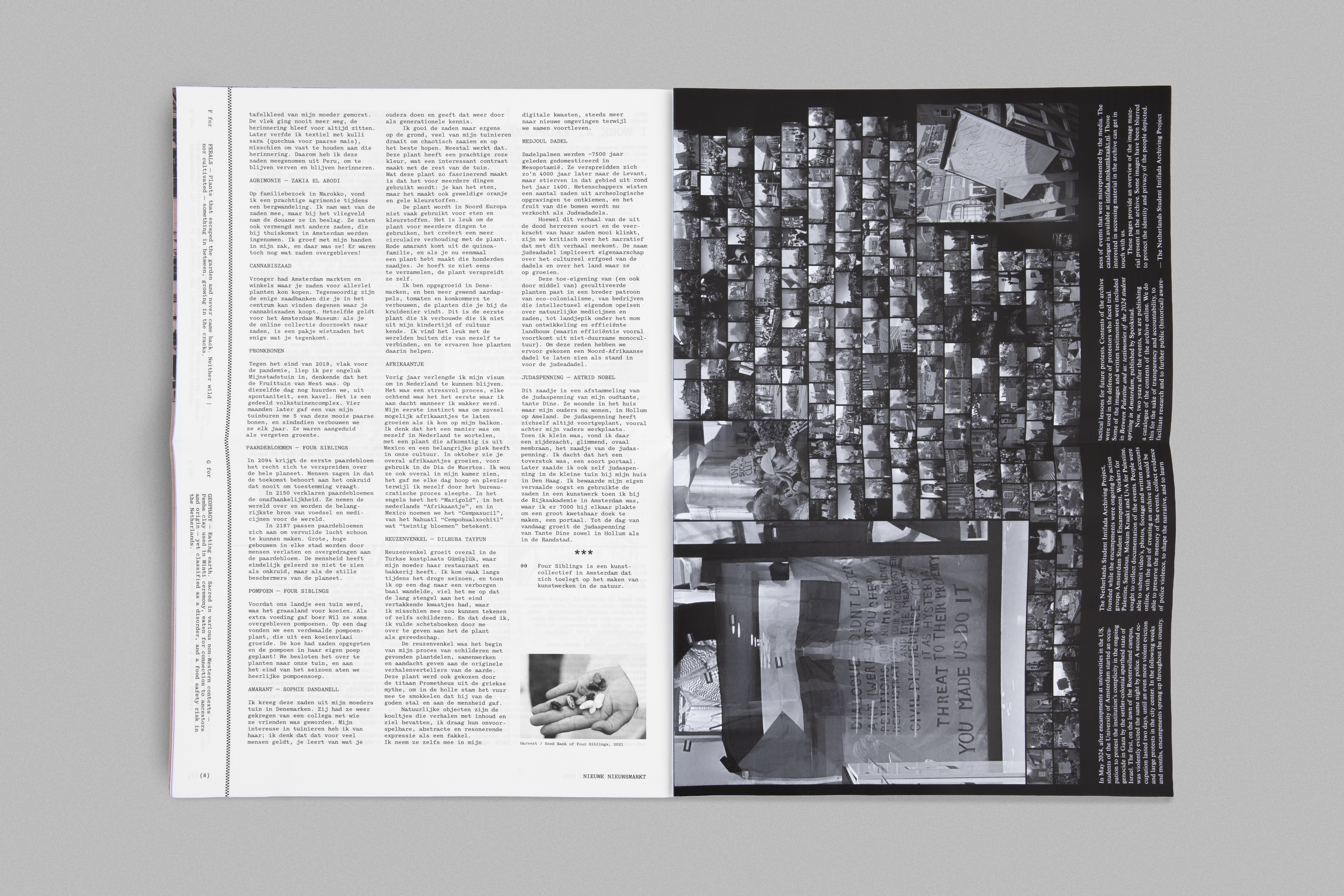 Nieuwe Nieuwsmarkt: Documents for Community Action
