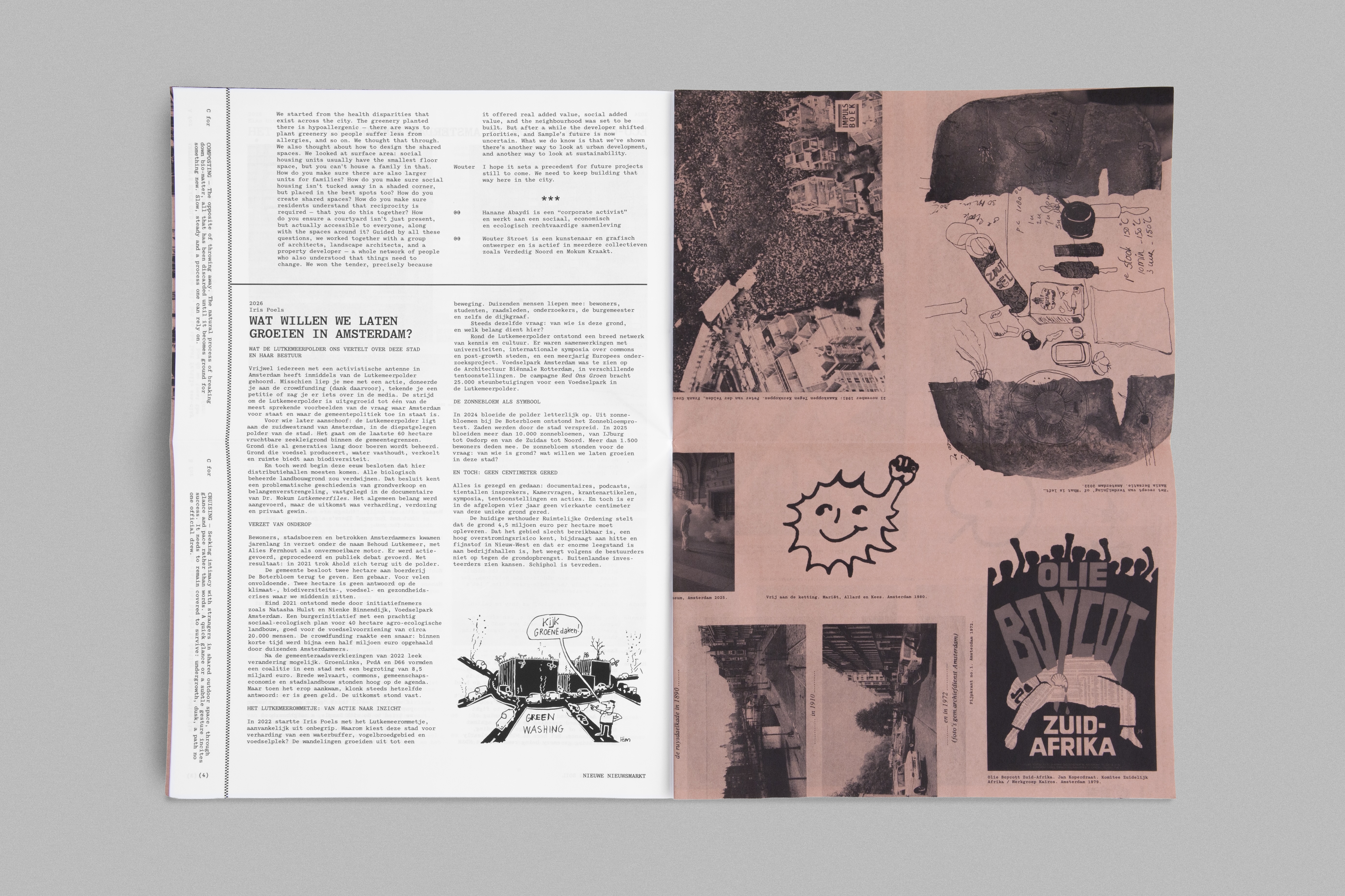 Nieuwe Nieuwsmarkt: Documents for Community Action
